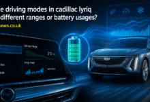 Do the Driving Modes in Cadillac LYRIQ Offer Different Ranges or Battery Usages?